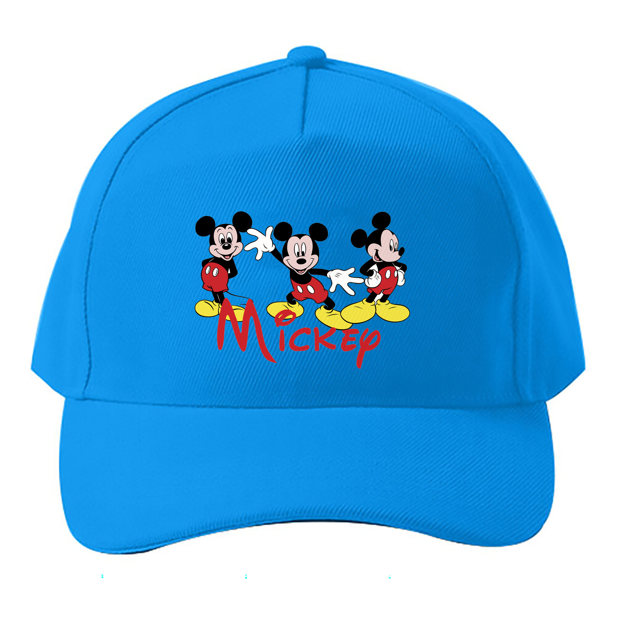 （画像用） ミッキーマウス Mickey Mouse ベースボールキャップ 綿100％ 男女兼用 帽子 スポーツ